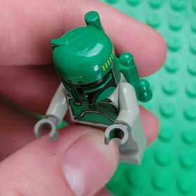 Lego Star Wars Boba Fett Minifigure 3341 Classic Gray Original 100% Authentic