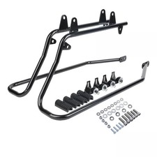 BriSunshine Hard Saddlebag Saddle bag Conversion Brackets For Harley Softail
