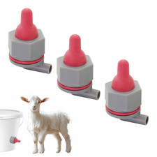 1 Set Animal Pacifier with Fixed Base Feeder Sheep Lamb Milk Bottle Drink Nipple