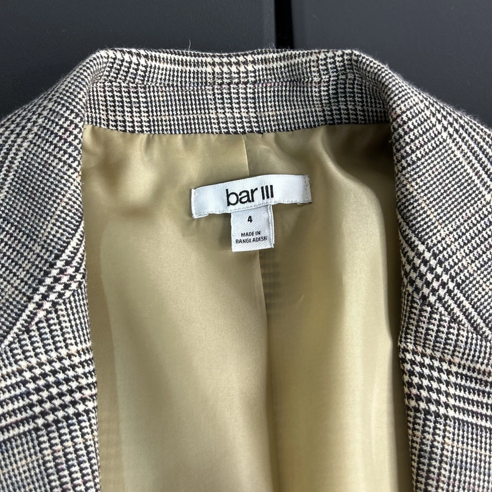 Chaqueta Traje Bar III Talla 4 Mujer Multicolor Negocios   Foto 2 de 4