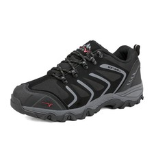 NORTIV 8 Men Hiking Shoes Low Top Waterproof Trekking Trails Climbing Shoes