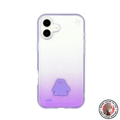 NEU Gourmandise Pokemon IIIfit Clear iPhone16 Plus Case Ditto POKE-935A