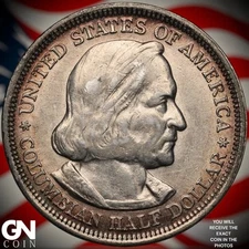 1893 COLUMBIAN Commemorative Half Dollar A5227
