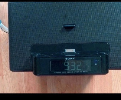 Sony ICF-DS15iP Personal Audio Docking System.