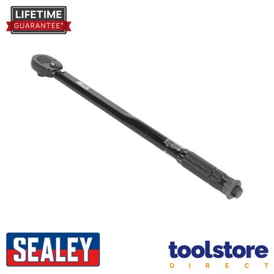 SEALEY AK624B Black Series Mikrometer Drehmomentschlüssel 1/2'' Vierkantantrieb kalibriert