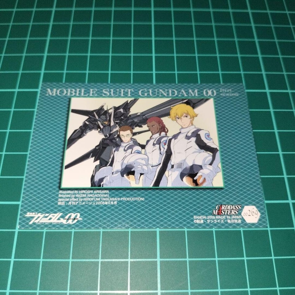 Gundam 00 Card Graham Aker Others NO269 giapponese 2009 usata da ...