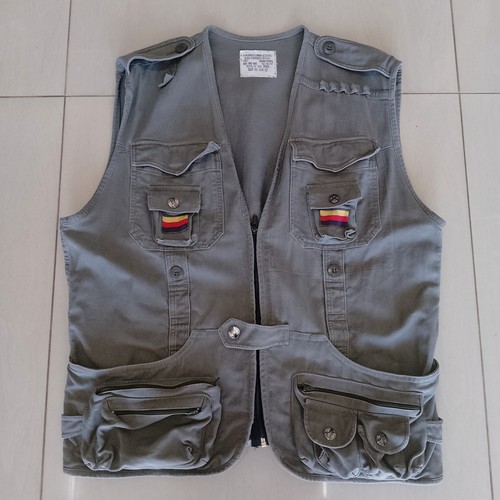 Vintage H. Winnen Gmbh & Co. KG German Military Bundeswehr Utility Vest Olive L