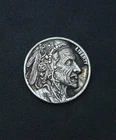 Original Hobonickel Hobo coin Hand Engraving On Coin Buffalo 5 cent