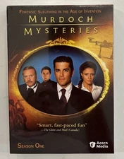 Murdoch Mysteries Season One 1 Set of 4 DVDs 2008 NEW & SEALED