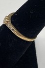 10k Gold Melee Diamond Heart Ring Size 6 1.6 g — photo 3