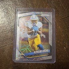 2025 Panini Prizm - Kimani Vidal #134 Lazer Prizm
