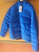 Swiss Tech Kid's Winter Puffer Jacket Size XXL 18 Blue NEW Performance Gear