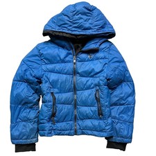 Toddler Boy Spyder Blue Winter Puffer Jacket Size 5