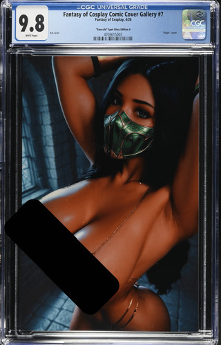 SPOT GLOSS 2026 Fantasy of Cosplay Jade MK VIRGIN Nice Comic LE 25 CGC 9.8