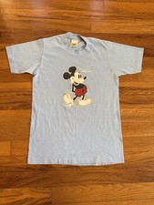 Vintage 70s 80s Mickey Mouse Disney California T-shirt, Classic Youth Large 