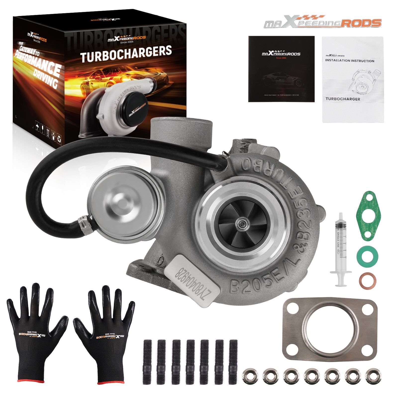 Turbolader fit Saab 9.5 9.3 2.0L B205E GT17 GT1752S 452204-0005 Turbine Charger