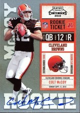 Colt Mccoy 2010 Contenders Auto Autograph RC Texas Longhorns Browns #207