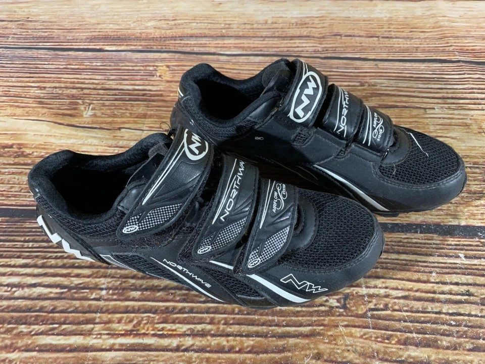 NORTHWAVE Ciclismo MTB Zapatos Bicicleta de Montaña Botas EU38 US6.5 Mondo 240 cs1103 Foto 2 de 4