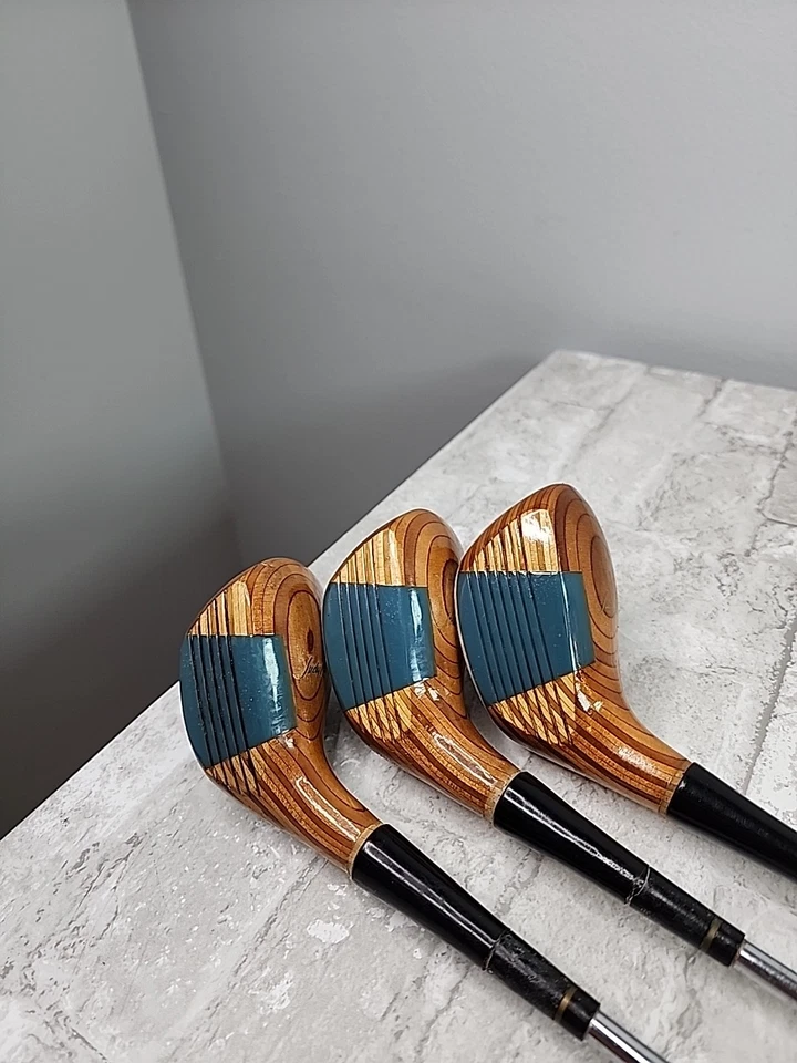 Ram Professional Judy Rankin Vintage Golf Drivers 1 3 5 Woods Steel Shaft *Read* - Image 2 of 4