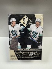 2022-23 Upper Deck SP Authentic Hockey Blaster Box New