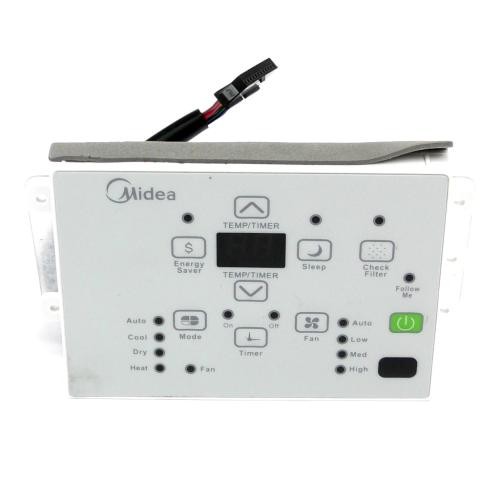 Midea 17220300A00480 Display Box Arctic King Logo 1/2" Plastic