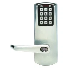 Simplex E2031bll62641 Electronic Lock, Satin Chrome, 12 Button