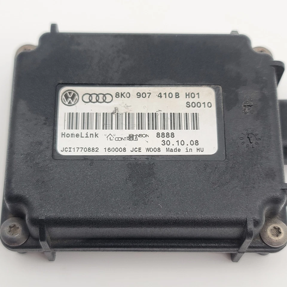 AUDI TT MK2 HOMELINK 2007-2015 MÓDULO DE CONTROL ABRIDOR DE PUERTA DE GARAJE 8K0907410B Foto 4 de 4