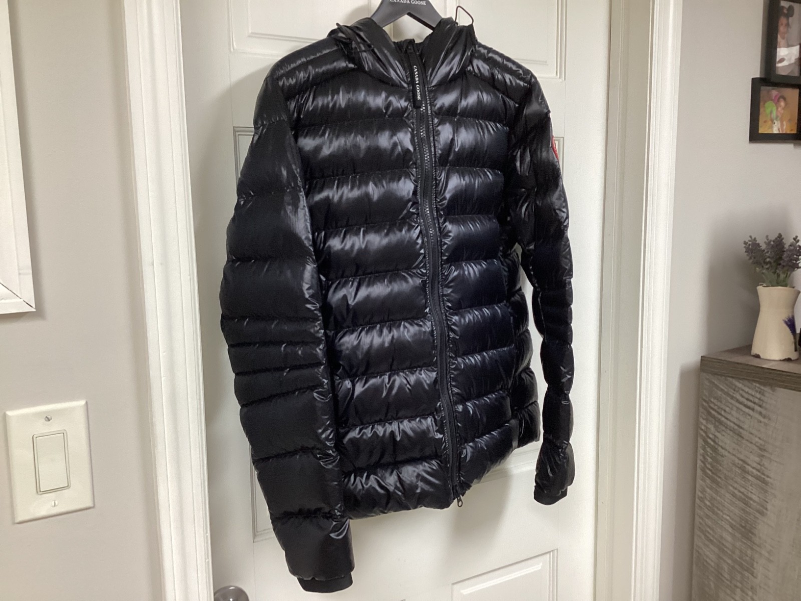 Canada Goose Crofton Hoody Black Size Medium Men's Puffer image 3