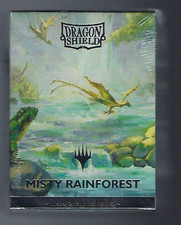 Dragon Shield Sleeves Standard DUAL- Matte Landfall Misty RainForest Art 100