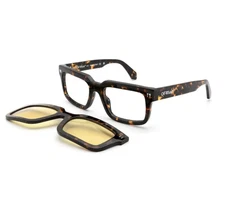 NEW Off-White CLIP ON -OERI130S24PLA0016018 Sunglasses 50mm 100% Authentic