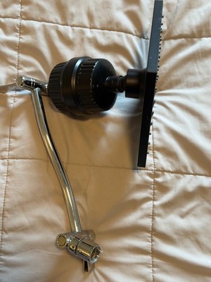 Cobbe Filtered Rain Shower Head + Adjustable Extension Arm Rainfall Black - Upgr