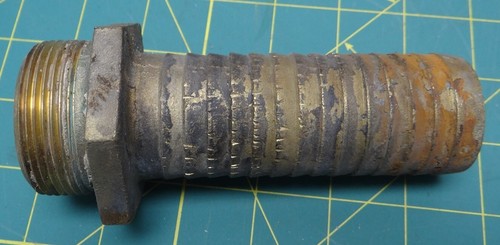 Hose Barb 1-1/2" Hose x 1-7/8" Male Threads, 5-3/16" Long - Picture 4 of 8