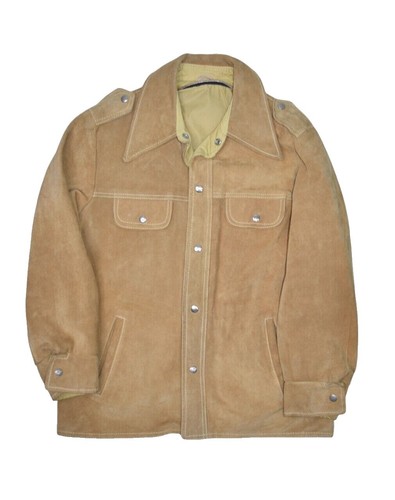 Vintage Sears Hercules Suede Jacket Men Small distressed stained