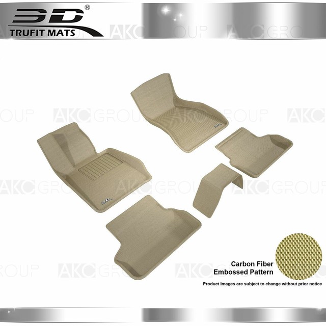 Fit 1719 BMW 530e 530i 535i 540i 550i GT All Weather Floor Mat Set