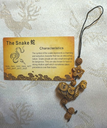 CHINESISCHER TIERKREIS CHARMS + GLÜCKSROTE TASCHE CHINESISCH VIEL GLÜCK CHARM CHINESISCH NEUJAHR - Bild 8 von 15