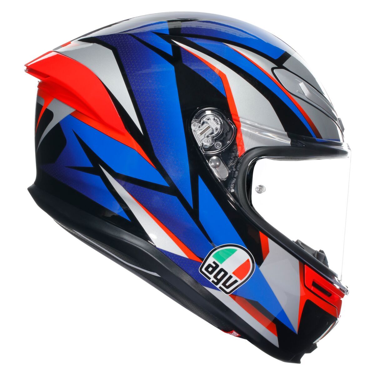 ジャック AGV K6 S Slashcut Helmet Black/Blue/Red | eBay