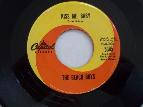 THE BEACH BOYS - Help Me, Rhonda / Kiss Me. Baby - 45 RPM 7" Record 1965 CAPITOL - Picture 6 of 6