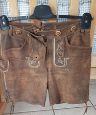 kurze Damen Trachten Lederhose 36 - 38 mit RV...