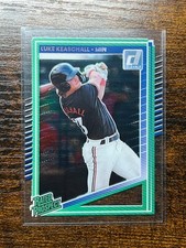 2025 Donruss Baseball - Luke Keaschall - #111 Clearly Acetate Clear Parallel