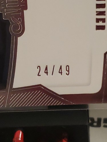 2018-19 Dominion Peerless Jersey Auto 24/49 Myles Turner #PJ-MTN Auto Pacers - Picture 7 of 16