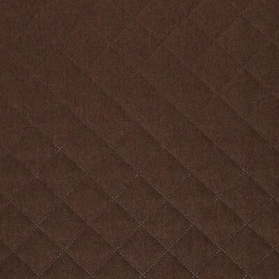 Dekostoff Webware, Sankt Petersburg, Moskau, wattiert, meliert, Dunkelbr., 140cm