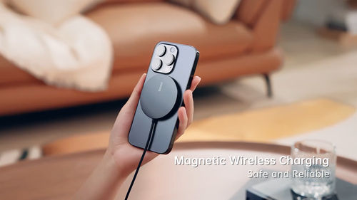 Baseus 15W Magnetic Wireless Charger For iPhone 15 Qi Wireless Charger Cable - Video 1 of 1