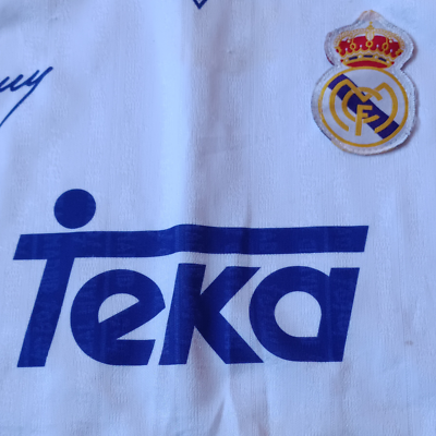 Maillot Vintage Real Madrid 1994-1996 - Marque Kelme, Taille M, Fabriqué En Espagne