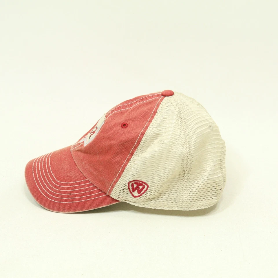 Бейсболка Alabama Crimson Tide Top of the World малиновая/белая OSFA очень хорошее состояние - Изображение 4 из 4