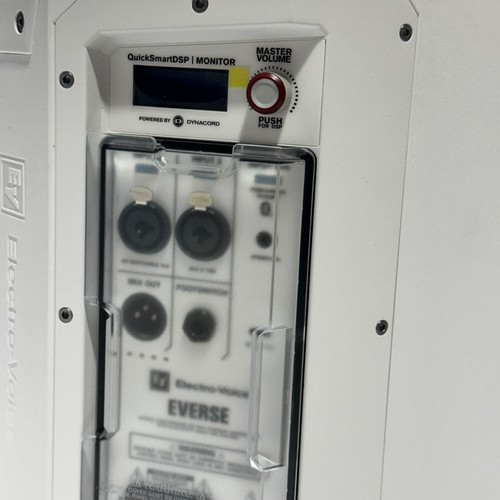 Altoparlante Electro-Voice Everse 8 2 vie alimentato a batteria con Bluetooth bianco - Foto 8 di 8