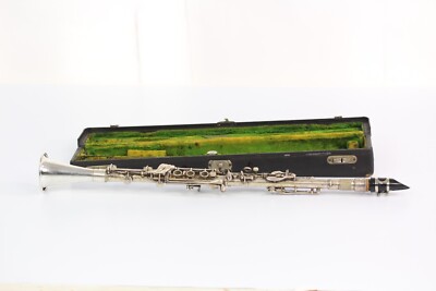 Selmer Paris Depose Silver Metal Clarinet 1929 SN 1499 France Rare