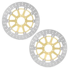 For Yamaha  FZR600 1989-1993 FZR 600 R 94 95 Pair Round Front Brake Discs Rotors