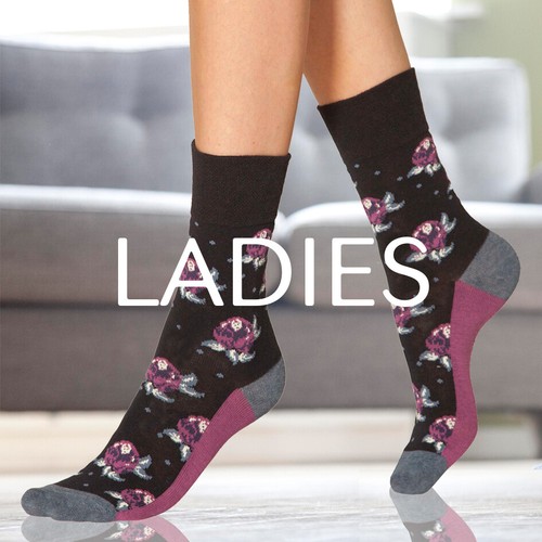 Gentle Grip - Damen ohne gummi socken diabetiker baumwolle 37-42 eur - Bild 24 von 127
