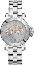 Guess Collection women's steel Watch Sport Chic femme Pearl roman Dial X74012L1S
