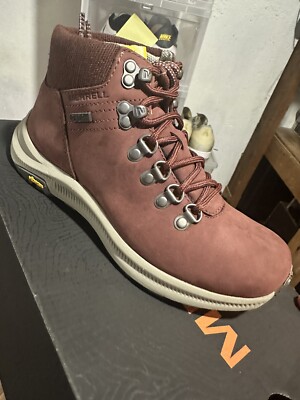 Merrell Ontario Suede Mid Hiking Boots Women's Size 5 . J65498